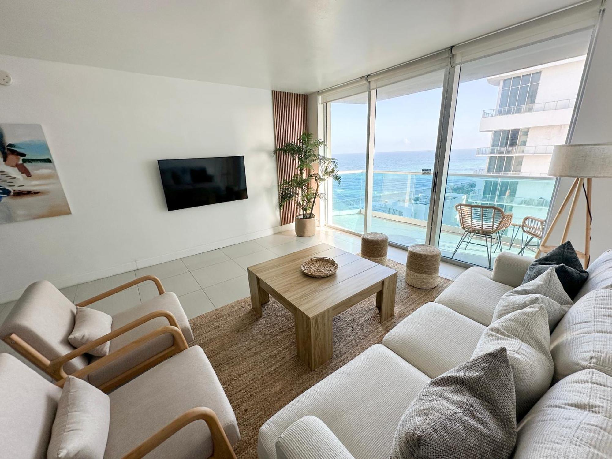 Departamento Frente Al Mar Con Salida Directa A Playa. Apartman Hollywood Kültér fotó